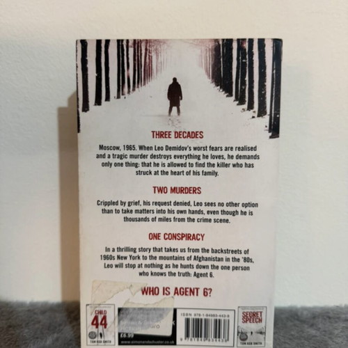 Agent 6 by Tom Rob Smith book