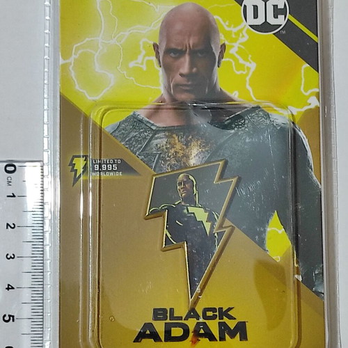 Black Adam enamel pin badge new, limited edition collectible