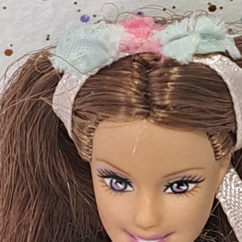 Barbie Erika Mini Kingdom doll like new, incomplete with flaws