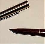  Vintage Σετ γραφής HERO 329  1  στυλό & 1 πένα της δεκαετίας του 1970 ΑΧΡΗΣΙΜΟΠΟΙΗΤΟ