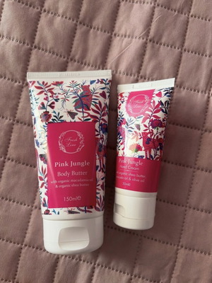 Fresh Line body and hand creams like new