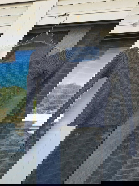 μπλούζα κοντή γκρι small