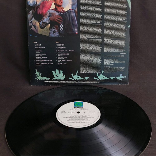 Flaco Jimenez Entre Humo Y Botellas vinyl used, Latin