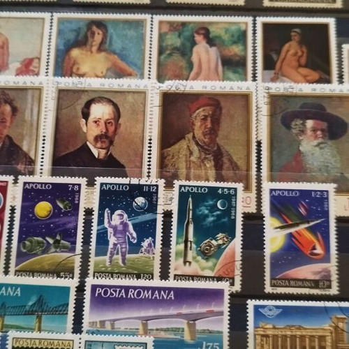 Stamp collection new, complete album with various countries