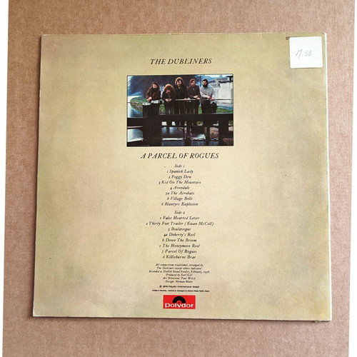 The Dubliners A Parcel of Rogues vinyl LP used, folk