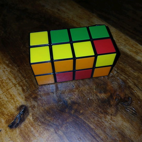 Rubik-type puzzle 2×4 like new