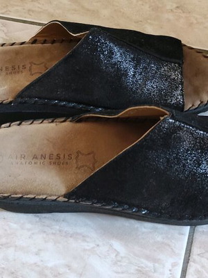 Air Anesis Anatomic Shoes black platform sandals new
