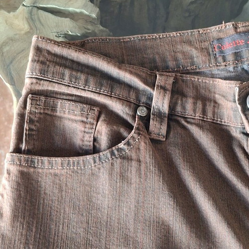 Colette Jeans denim pants size M like new, brown