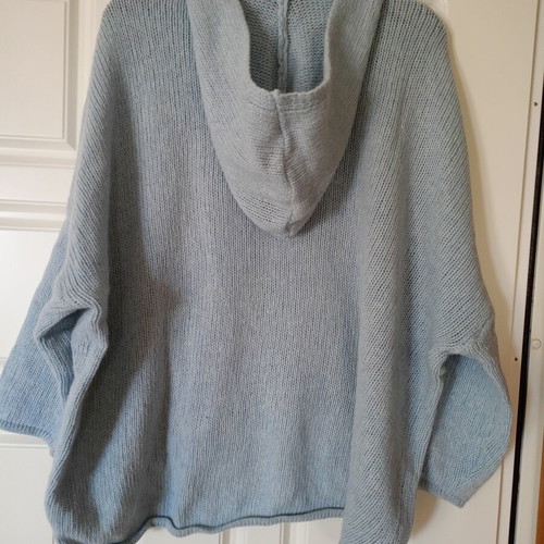 Baby Blue Sweater Used, Women's One Size