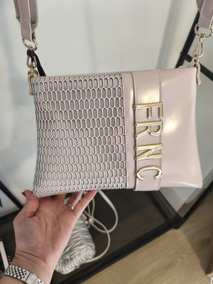 FRNC crossbody bag new beige pink