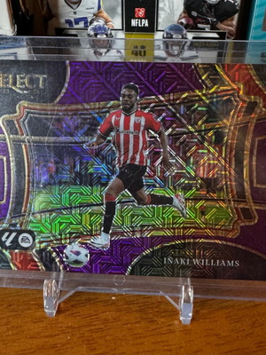 Panini Select La Liga 2023-24 Inaki Williams Field Level Purple Mojo card like new