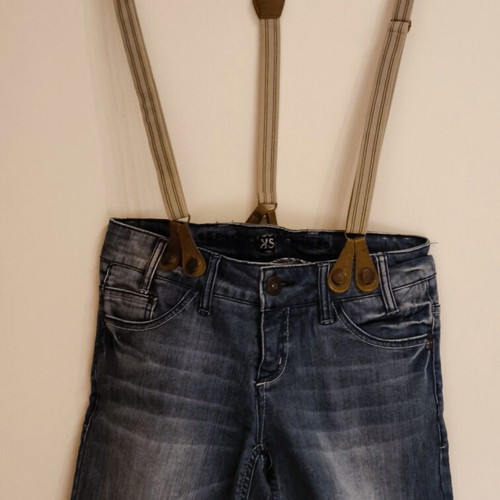 Shorts with detachable straps Fresh new, blue, size XS