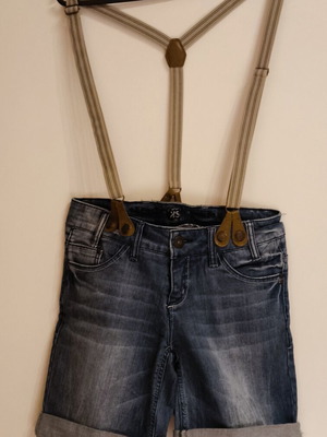 Shorts with detachable straps Fresh new, blue, size XS
