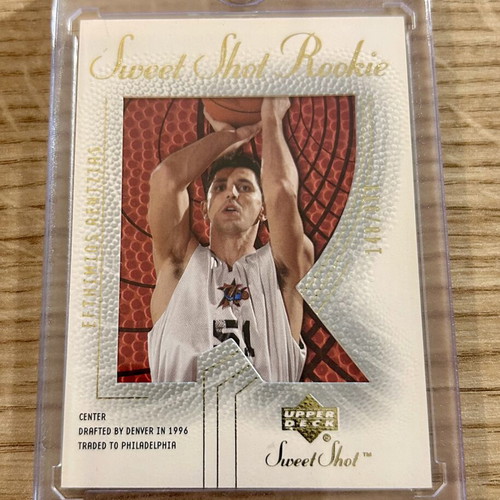 Numbered Upper Deck Sweet Shot Rookie Card 148/999 Sixers NBA PAOK like new