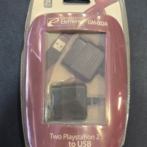 PS2 to USB adapter Element GM-002A new, 2 ports