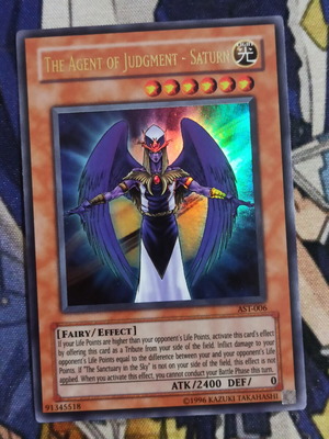 The Agent Of Judgment Saturn Effect Monster κάρτα σαν καινούργιο