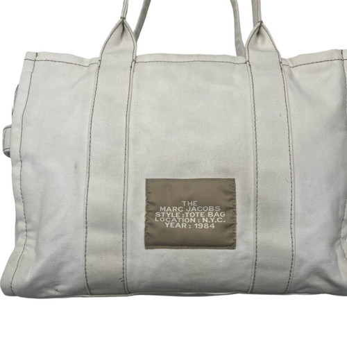Marc Jacobs The Tote Bag бяла голяма чанта за рамо употребявана