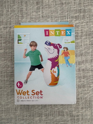 Intex Wet Set boxing bag children's toy new