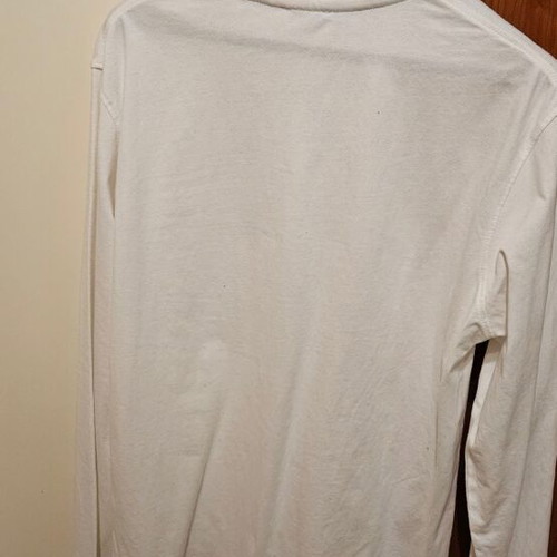 DKNY blouse used, white, size L