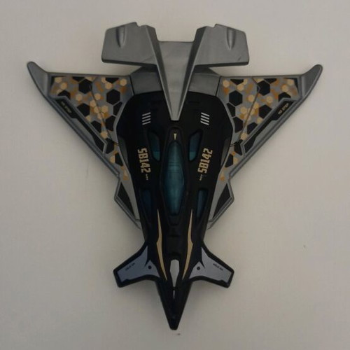 Matchbox Authentic Metal Die-Cast Airplane Model SB-142 Flying Dagger used