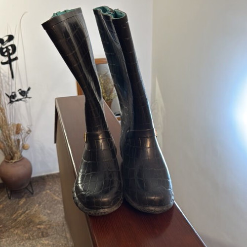 Next black boots like new, size 40