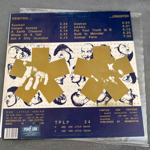 Finitribe Grossing 10K vinyl LP album like new, electronic