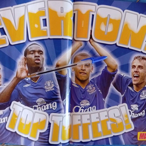 Match Football Magazine issue 26/6-2/7/2007 like new with Everton posters