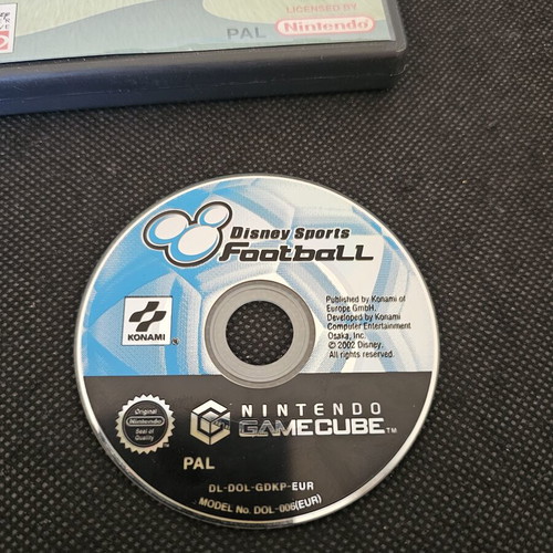Disney Sports Football Nintendo GameCube game used