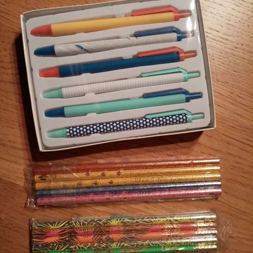 Pens and pencils new