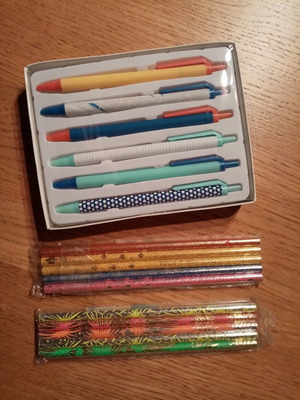Pens and pencils new
