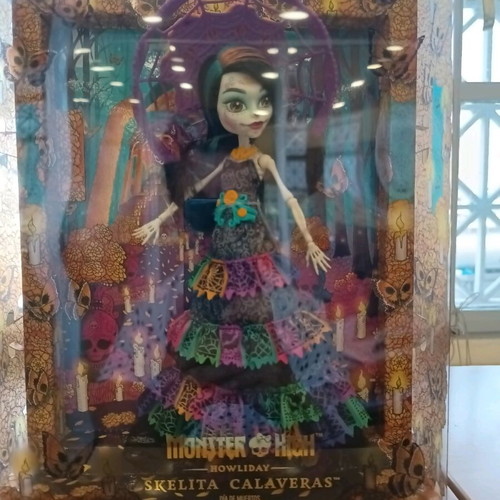 Monster High Skelita Calaveras Dia De Muertos 2024 doll new