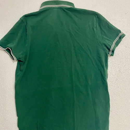 Moncler polo shirt green, like new, size L