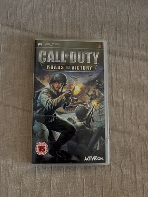 Call of Duty Roads to Victory παιχνίδι PSP, αγγλικό, πλήρες