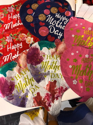 Balloons for Mother's Day 8 pcs new