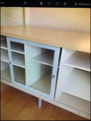 Furniture like new with sliding glass and dimensions 1.28x0.59x0.65 m