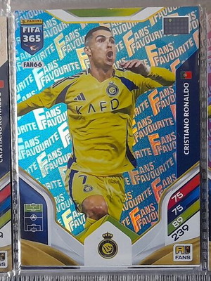 FIFA 365 2025-2026 Adrenalyn XL Ronaldo Fans' Favourite cards like new