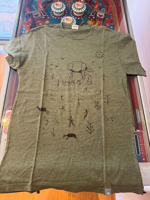 Star Wars Caveman T-shirt σαν καινούργιο, σχέδιο από Σαν Φρανσίσκο