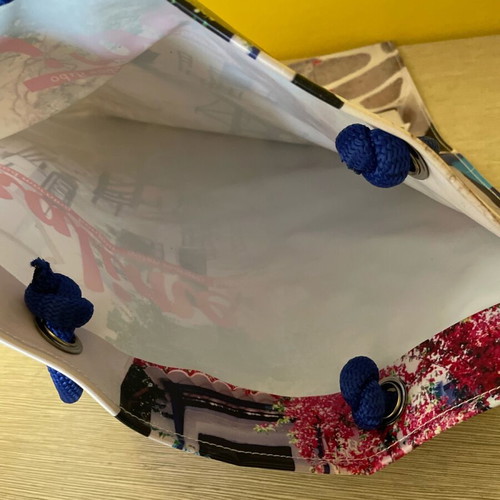 Shopping bag shoulder plastic like new