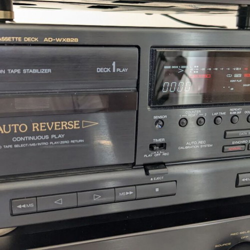 Hi-Fi Pioneer Kenwood Aiwa stereo system used, repair needed