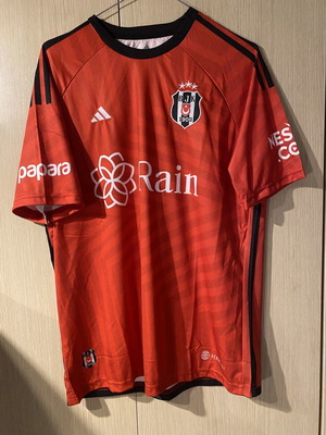 Besiktas Football Jersey new, size Medium, leather adidas and team logos