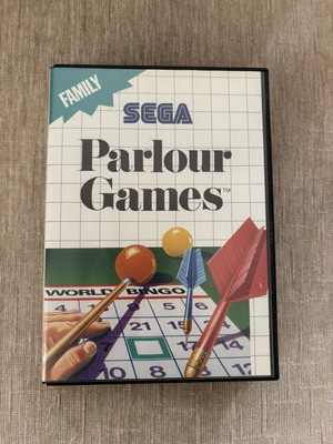 Parlour Games Sega Master System complete