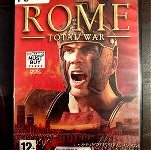 Rome Total War PC Game 3dvd (Περιλαμβάνεται εγχειρίδιο- χαρτης )