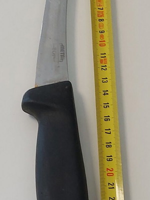 Professional cutting knife used