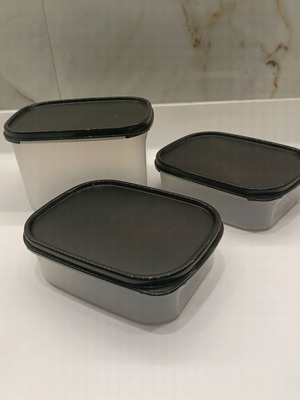 Tupperware set of three containers new, 1.9 liters and two 850ml