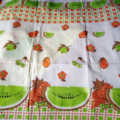 Curtain fabric new with fruit pattern 150x250 cm