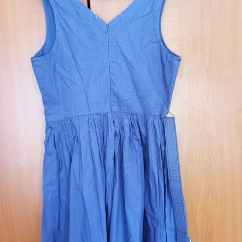 Pull & Bear blue winter dress used, size S