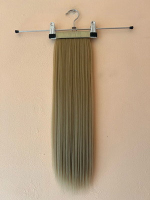 Ponytail extension dark blonde hair new, 60 cm, 100 g