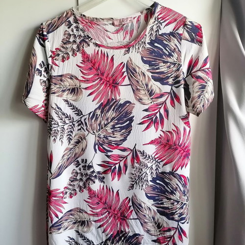 E&D Cotton Blouse New, Size M/L