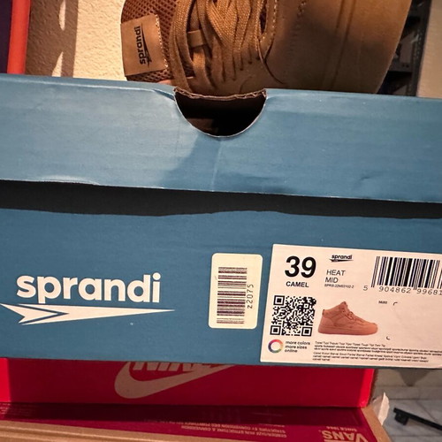 Sprandi women's casual boots like new, size 39, beige