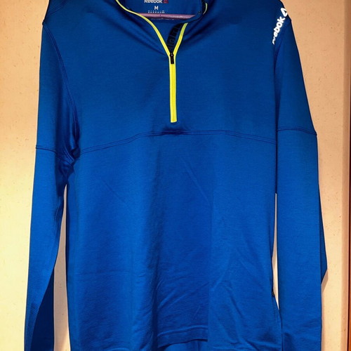 Reebok running long sleeve shirt like new, blue size M